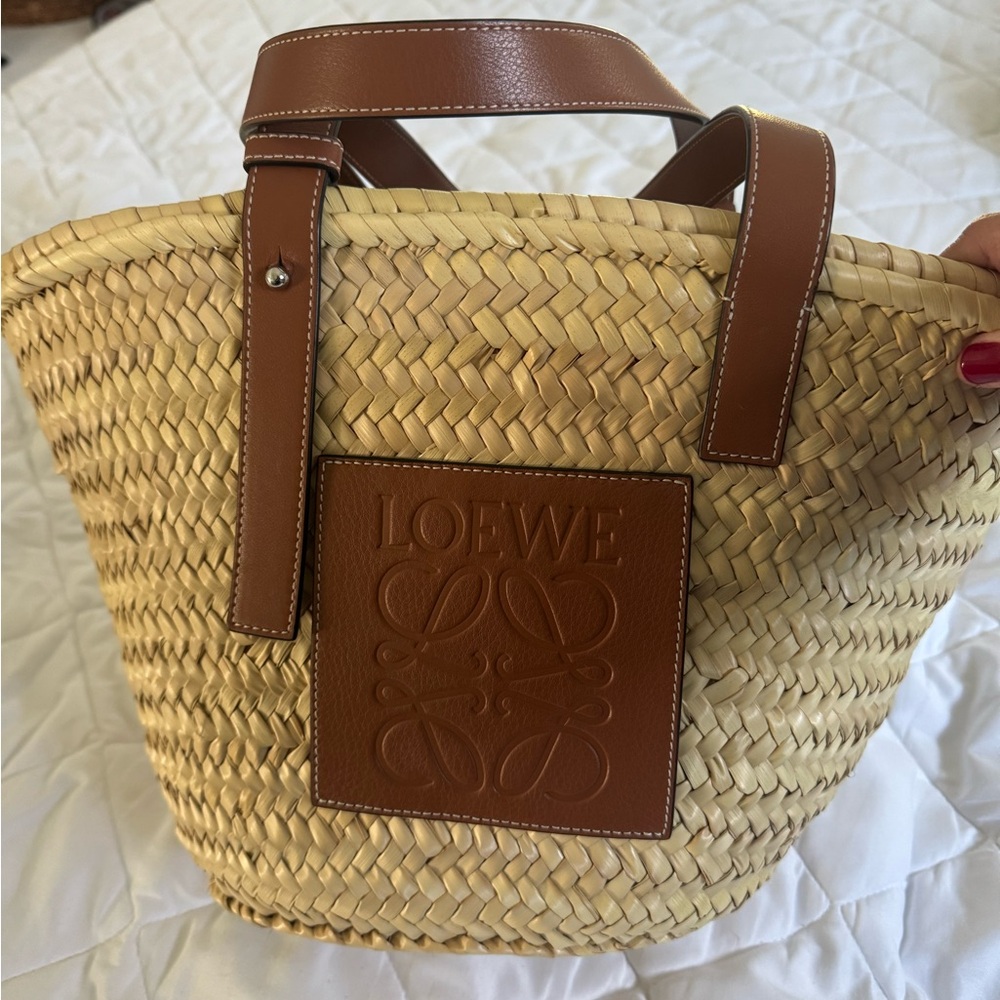 Loewe Tan Basket Bag